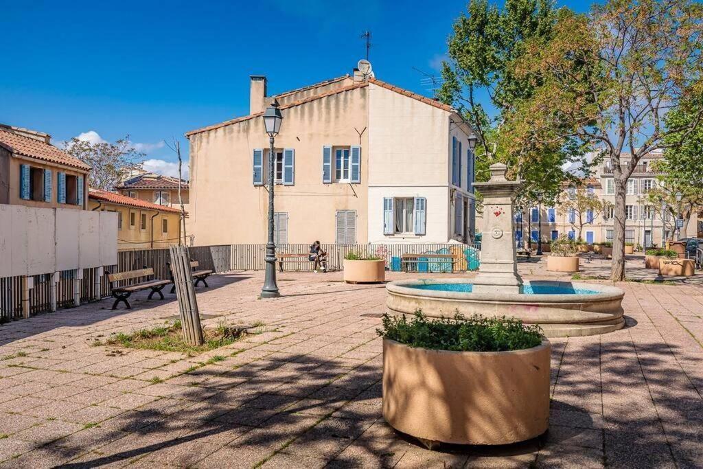 Appartement 5*, Climatise, Avec Terrasse Au Quartier Le Panier Marseille Eksteriør billede