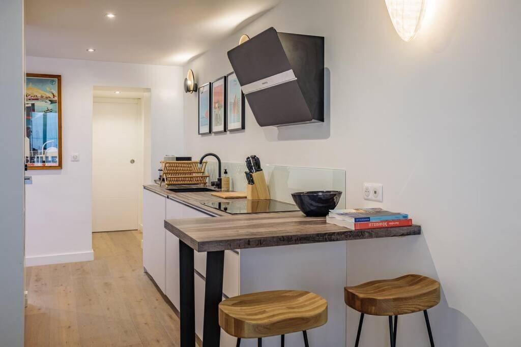 Appartement 5*, Climatise, Avec Terrasse Au Quartier Le Panier Marseille Eksteriør billede